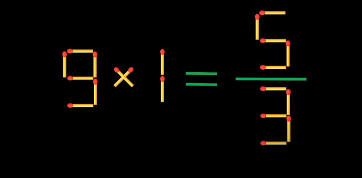 Thử tài IQ: Di chuyển một que diêm để 37-2=1 thành phép tính đúng - Ảnh 2.