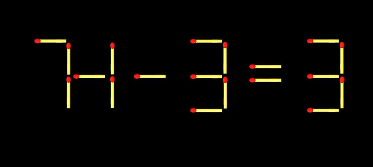 Thử tài IQ: Di chuyển một que diêm để 71-3=9 thành phép tính đúng - Ảnh 1.