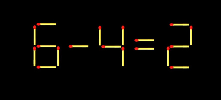 Thử tài IQ: Di chuyển một que diêm để 2-1=93 thành phép tính đúng - Ảnh 1.