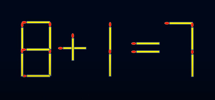 Thử tài IQ: Di chuyển một que diêm để 7+5=4 thành phép tính đúng - Ảnh 2.