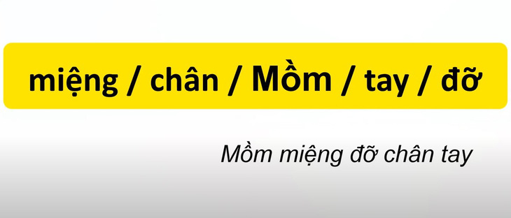 Thử tài tiếng Việt: Sắp xếp các từ sau thành câu có nghĩa (P136) - Ảnh 1.