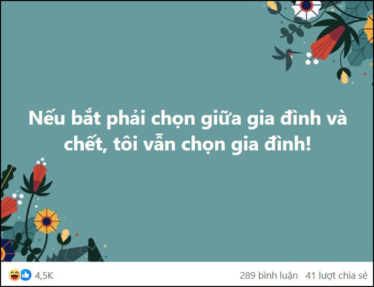 Cõi mạng tràn ngập câu hỏi vô tri 'Nếu chọn giữa gia đình và chết' - Ảnh 1.