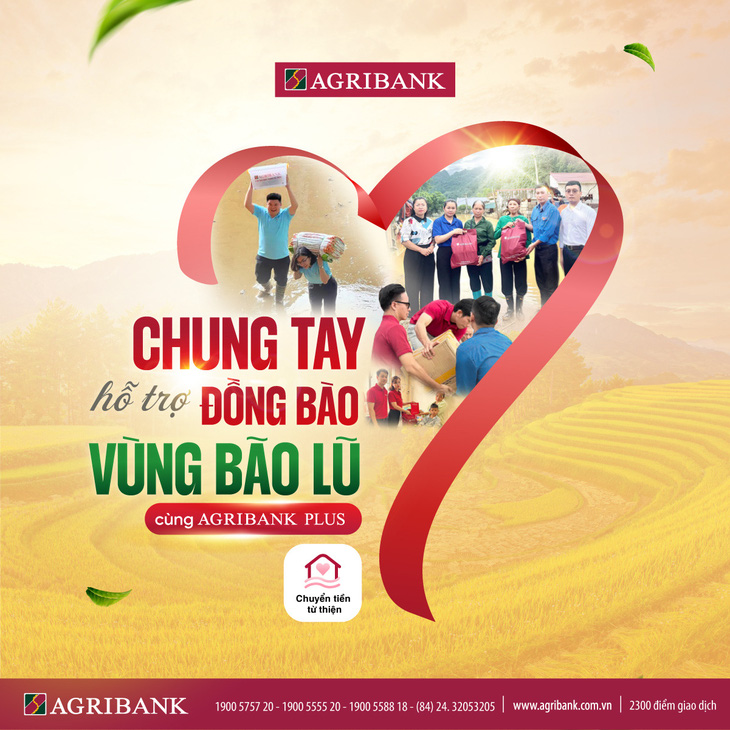 Agribank cập nhật tính năng ‘Chuyển tiền từ thiện’ trên Agribank Plus  - Ảnh 1.