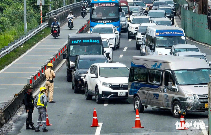 TP.HCM trình HĐND dự án mở rộng 3,2km đường dẫn cao tốc TP.HCM - Long Thành lên 8 làn xe - Ảnh 1.