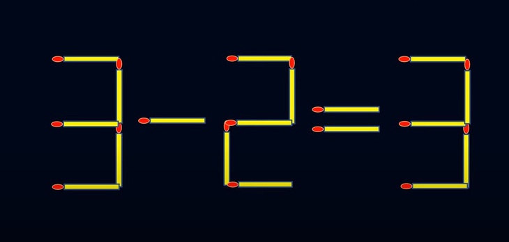 Thử tài IQ: Di chuyển một que diêm để 3-11=8 thành phép tính đúng - Ảnh 3.