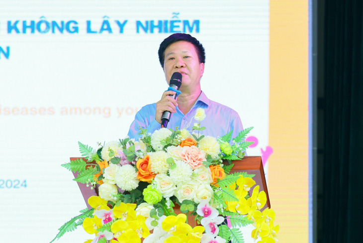 Thanh thiếu niên hưởng ứng ‘Ngày hội truyền thông dự phòng bệnh không lây nhiễm’ - Ảnh 3.