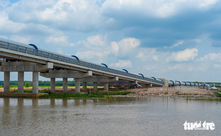 Tây Ninh: Cần 600 tỉ đồng để làm dự án thủy lợi phía Tây sông Vàm Cỏ Đông - Ảnh 1.