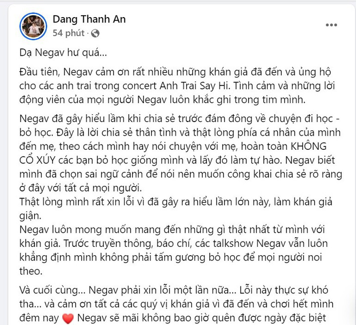 Negav phát ngôn gây phẫn nộ tại concert Anh trai say hi - Ảnh 5.