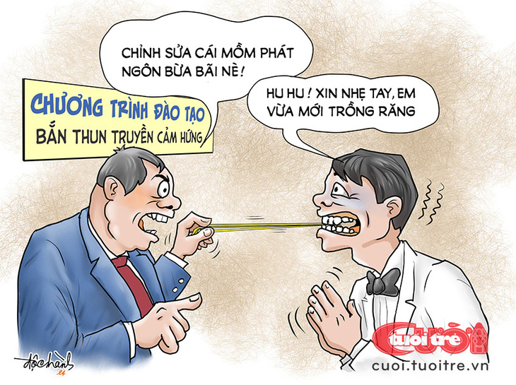 Bắn dây thun 'truyền cảm hứng' cho phát ngôn bừa bãi - Ảnh 1.