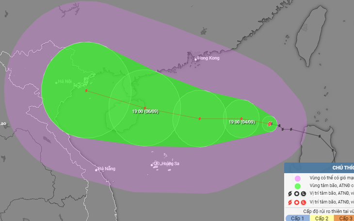 Bão số 3 có thể mạnh thành siêu bão - Ảnh 4.
