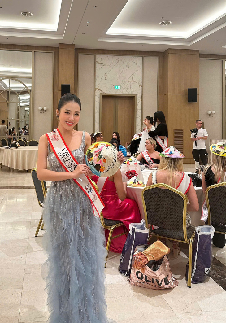 Những hình ảnh đầu tiên của Á hậu Đỗ Hà Trang tại The Miss Globe 2024 - Ảnh 2.