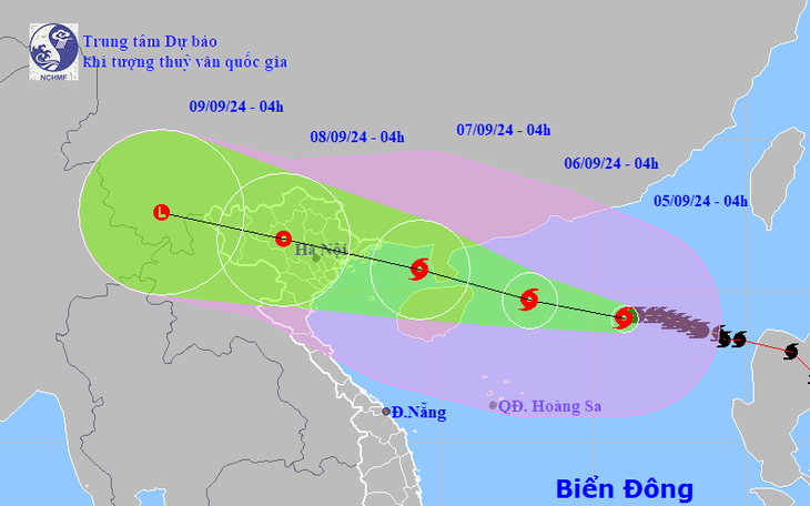 Bão số 3 có gió giật trên cấp 17 - Ảnh 2.