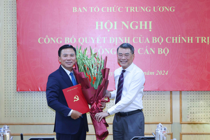 Bí thư Thanh Hóa Đỗ Trọng Hưng làm phó trưởng Ban Tổ chức Trung ương - Ảnh 1.