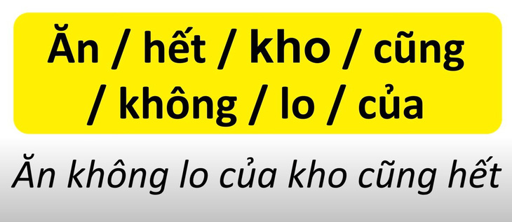 Thử tài tiếng Việt: Sắp xếp các từ sau thành câu có nghĩa (P123) - Ảnh 1.