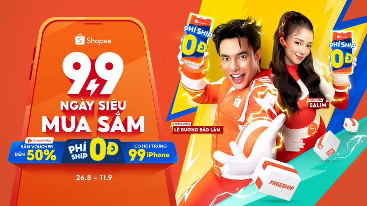 Shopee khởi động sự kiện ‘9.9 Ngày Siêu Mua Sắm’ - Ảnh 1.