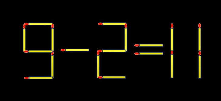 Thử tài IQ: Di chuyển hai que diêm để 7+6=6 thành phép tính đúng - Ảnh 2.