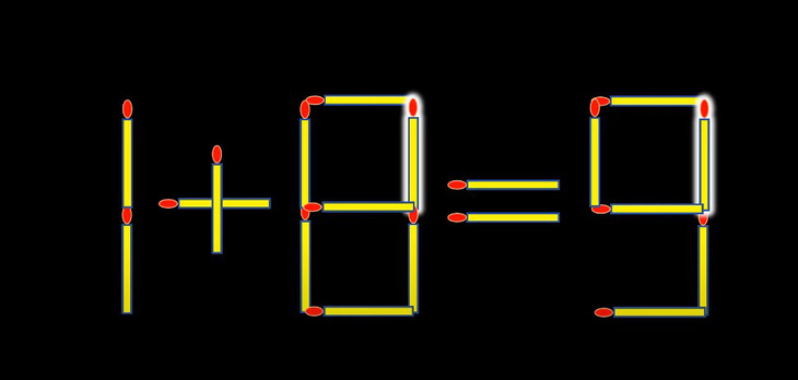 Thử tài IQ: Di chuyển hai que diêm để 7+6=6 thành phép tính đúng - Ảnh 1.