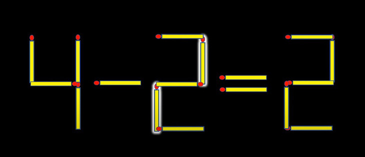 Thử tài IQ: Di chuyển hai que diêm để 3+3=3 thành phép tính đúng - Ảnh 1.