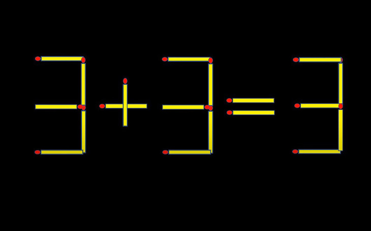 Thử tài IQ: Di chuyển haique diêm để 4-9=9 thành phép tính đúng - Ảnh 7.