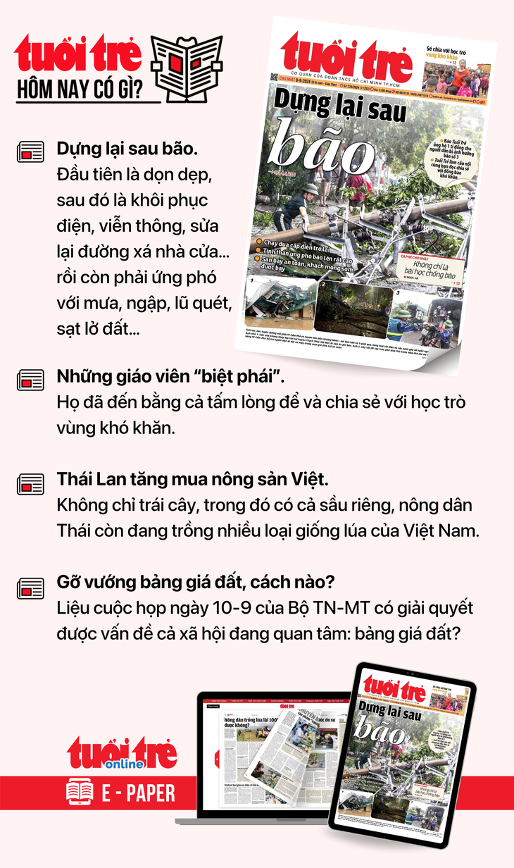 Tin tức sáng 8-9: Sáng nay Chủ tịch Quốc hội Trần Thanh Mẫn và đoàn Việt Nam lên đường thăm LB Nga - Ảnh 3.