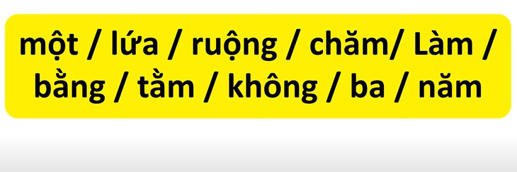 Thử tài tiếng Việt: Sắp xếp các từ sau thành câu có nghĩa (P125) - Ảnh 2.