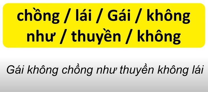 Thử tài tiếng Việt: Sắp xếp các từ sau thành câu có nghĩa (P125) - Ảnh 1.