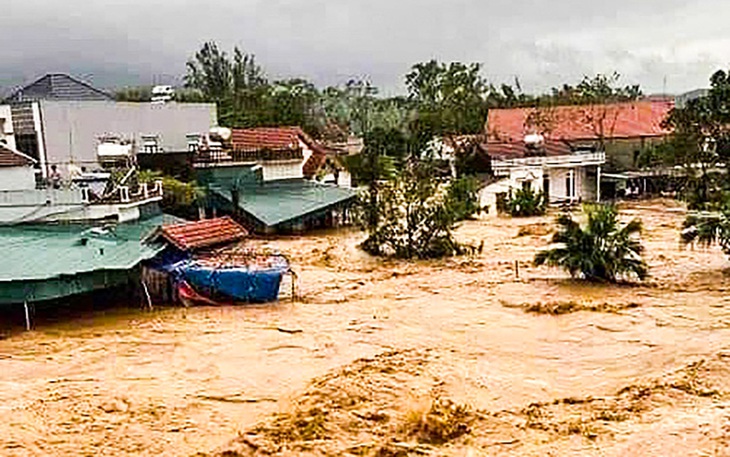 Vỡ đập ở Quảng Ninh gây ngập 4 thôn - Ảnh 2.