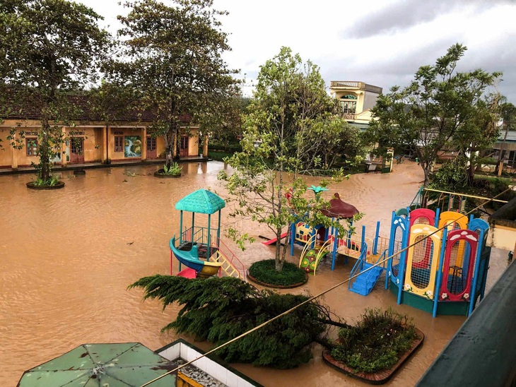 Vỡ đập ở Quảng Ninh gây ngập 4 thôn - Ảnh 3.