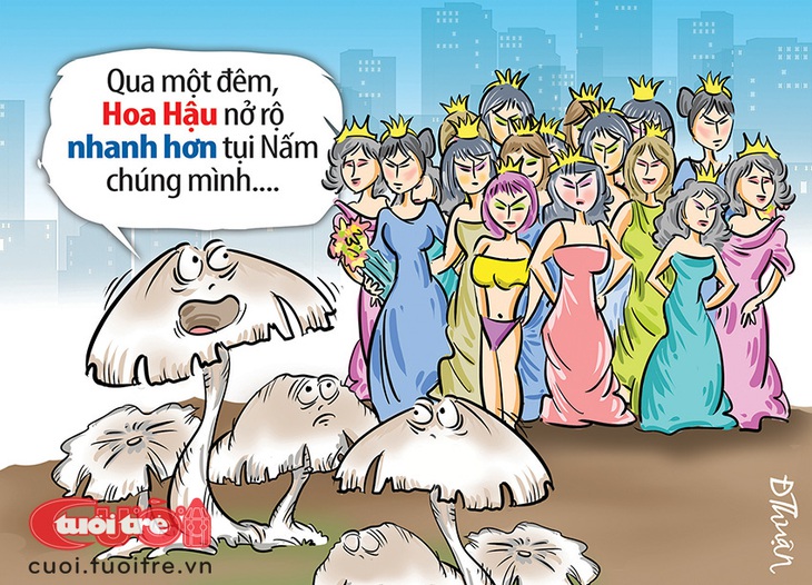 (nháp) Hoa hậu nấm rơm - Ảnh 1.