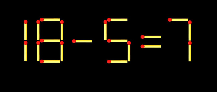 Thử tài IQ: Di chuyển một que diêm để 7-6=17 thành phép tính đúng - Ảnh 2.