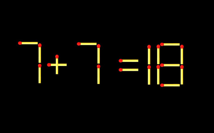 Thử tài IQ: Di chuyển một que diêm để 9+14=11 thành phép tính đúng - Ảnh 7.