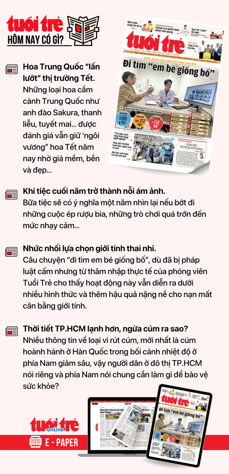 Tin tức sáng 13-1: Bộ Tài chính nghiêm cấm biếu, tặng quà Tết cho lãnh đạo dưới mọi hình thức - Ảnh 3.