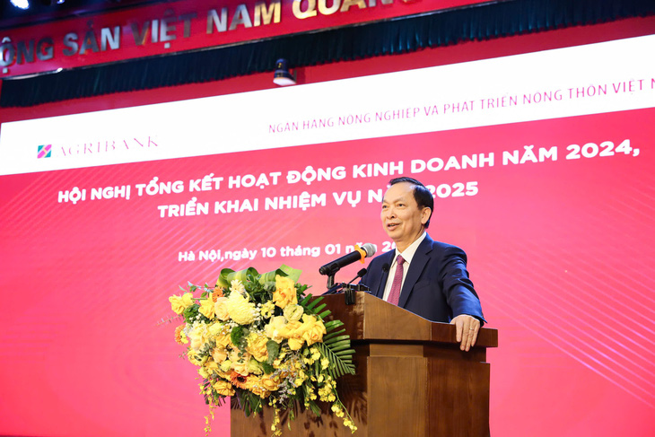 Năm 2025, Agribank xác dịnh là tăng tốc, về đích và đột phá - Ảnh 1.