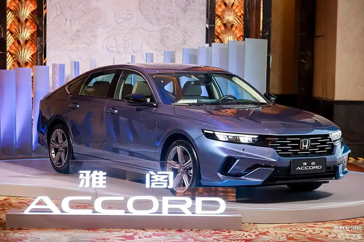 Honda Accord facelift lộ mặt tại Trung Quốc: Đổi mới thiết kế trở lại cạnh tranh Toyota Camry - Ảnh 1.