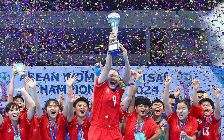 Vòng loại Giải futsal nữ châu Á 2025: Tuyển futsal nữ Việt Nam tự tin vào trận - Ảnh 2.