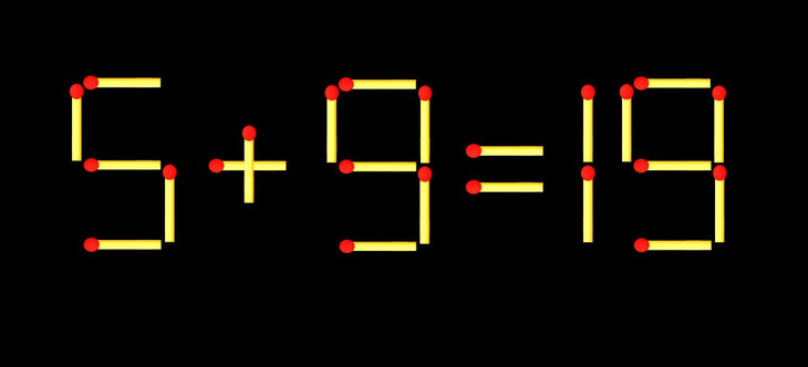 Thử tài IQ: Di chuyển một que diêm để 6+17=6 thành phép tính đúng - Ảnh 2.