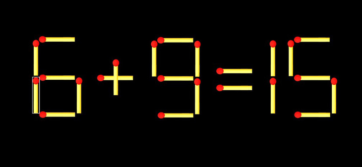 Thử tài IQ: Di chuyển một que diêm để 6+17=6 thành phép tính đúng - Ảnh 1.