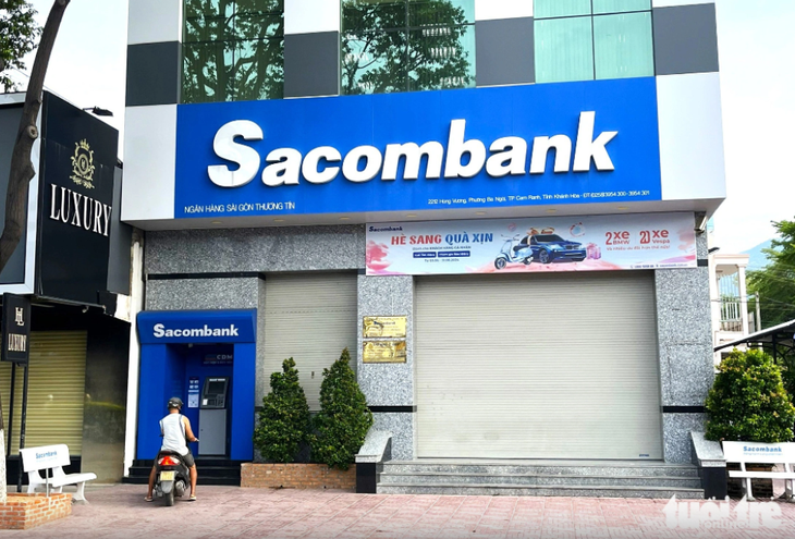 Vụ khách hàng đòi 46,9 tỉ đồng tiền gửi tại Sacombank Cam Ranh: Ngân hàng kháng cáo bản án sơ thẩm - Ảnh 1.