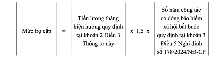 Cách tính hưởng chính sách nghỉ thôi việc với cán bộ, công chức, viên chức - Ảnh 6.