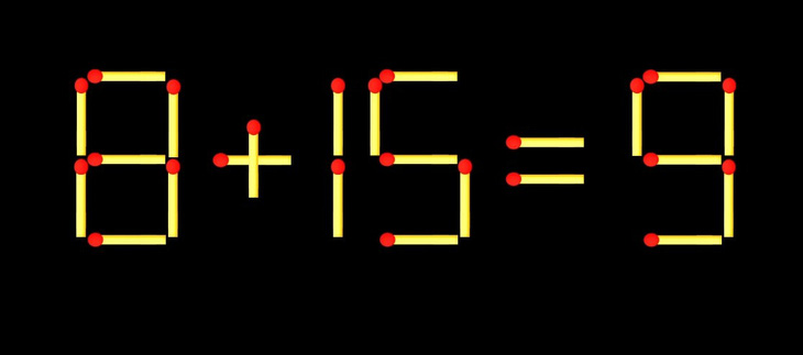 Thử tài IQ: Di chuyển một que diêm để 7-8=1 thành phép tính đúng - Ảnh 3.