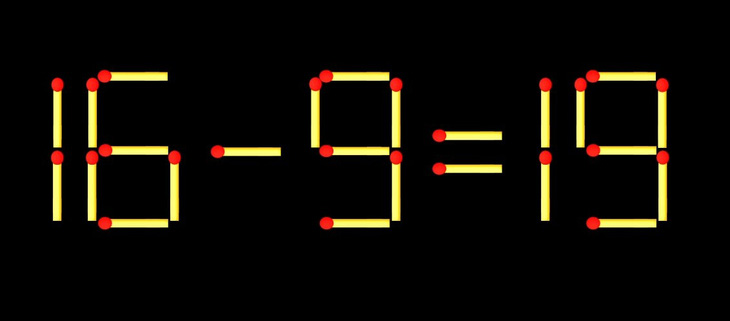 Thử tài IQ: Di chuyển một que diêm để 7-8=1 thành phép tính đúng - Ảnh 2.