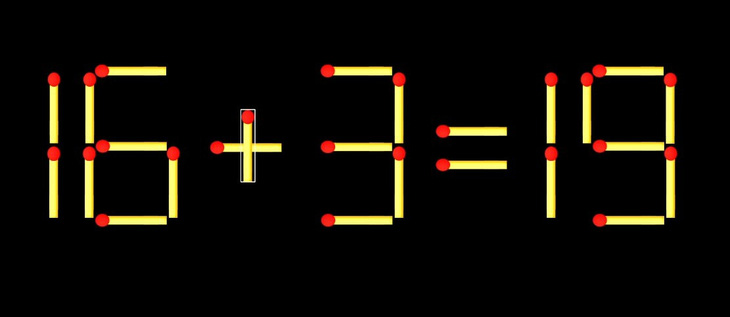 Thử tài IQ: Di chuyển một que diêm để 7-8=1 thành phép tính đúng - Ảnh 1.