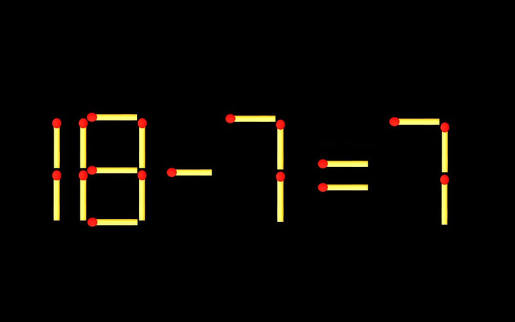 Thử tài IQ: Di chuyển một que diêm để 4-4=3 thành phép tính đúng - Ảnh 7.