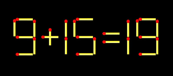 Thử tài IQ: Di chuyển một que diêm để 9+11=7 thành phép tính đúng - Ảnh 3.