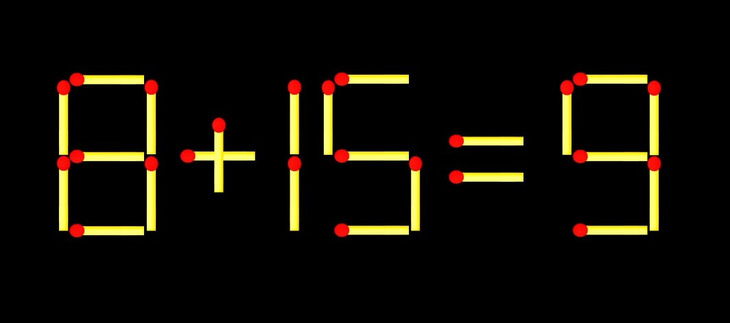 Thử tài IQ: Di chuyển một que diêm để 9+18=7 thành phép tính đúng - Ảnh 2.