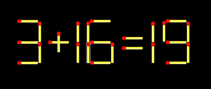 Thử tài IQ: Di chuyển một que diêm để 9+11=7 thành phép tính đúng - Ảnh 1.