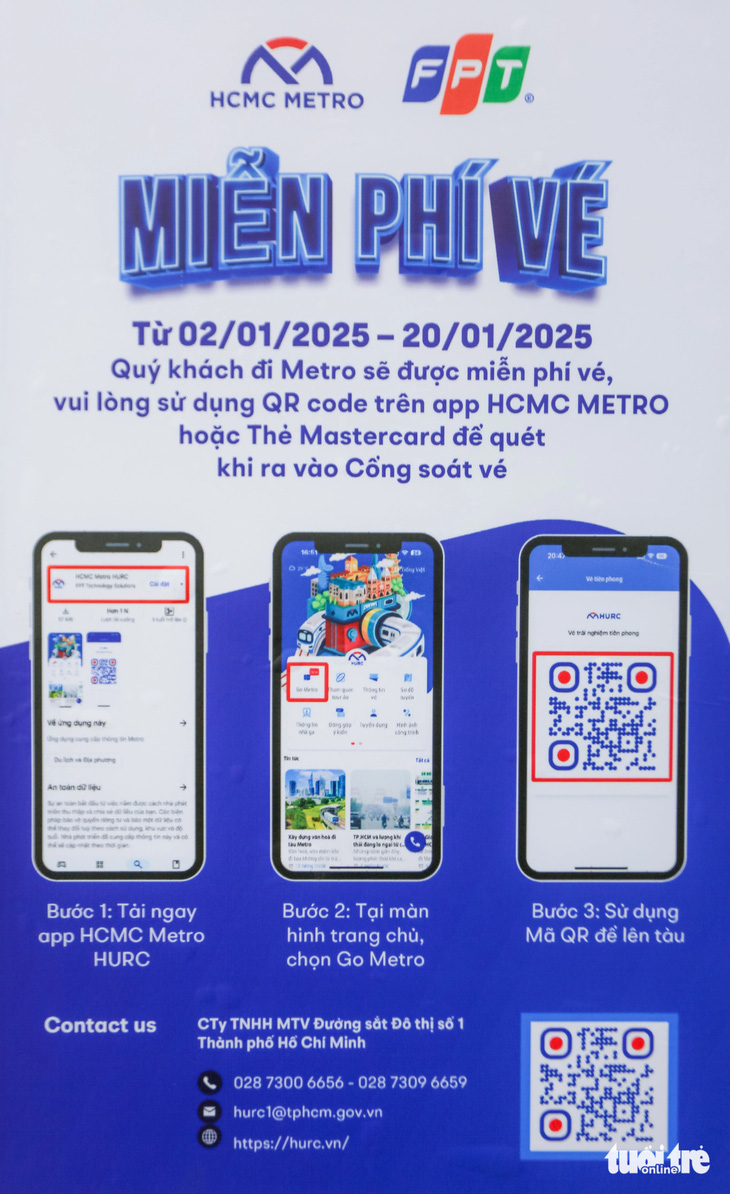 Ngày đầu quẹt thẻ, quét mã QR đi metro số 1 ra sao? - Ảnh 4.