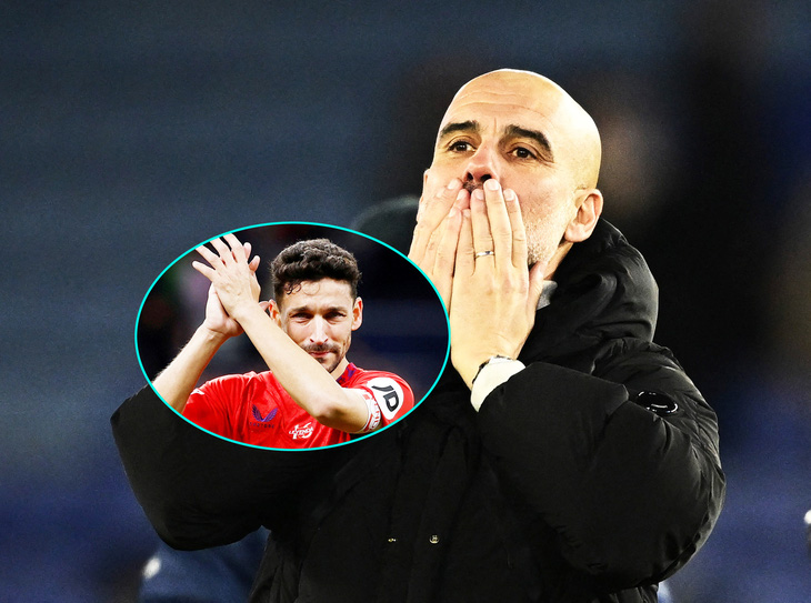 Pep Guardiola ‘tự thú’ siêu bất ngờ ngày Jesus Navas giải nghệ - Ảnh 1.