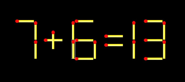 Thử tài IQ: Di chuyển một que diêm để 9+11=8 thành phép tính đúng - Ảnh 1.