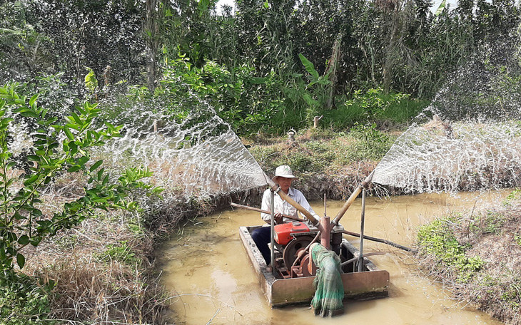 Cảnh báo xâm nhập mặn 4‰ còn sâu vào nội đồng - Ảnh 3.